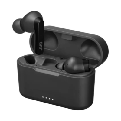 RIPTIDZ TWS Bluetooth® In-Ear Earbuds with Mic and Charging Case, up to 30 Hours Play Time, IPX5 Waterproof, HA-A9T (Black)