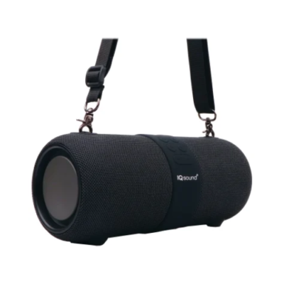 IQ-2323BT Dual 3-Inch 14-Watt Portable True Wireless Stereo Bluetooth® Rechargeable Speaker with FM Radio, Microphone, and RGB Lights