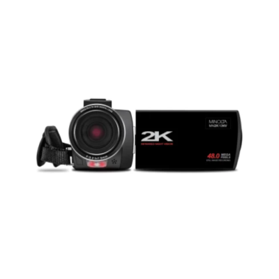 MN2K10NV 2.7K Quad HD 16x Digital Zoom IR Night Vision Video Camcorder (Black)