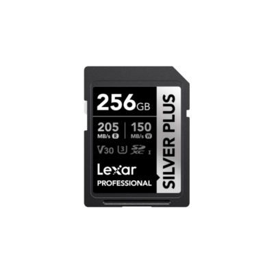 Lexar® Professional SILVER PLUS SDXC™ UHS-I Card (256 GB)