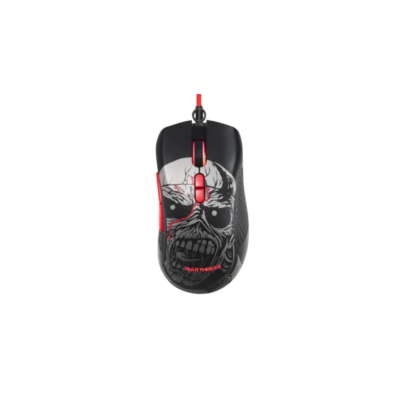 Subsonic Wired Ergonomic Optical Gaming Mouse with Scroll Wheel, 7 Programmable Buttons, 7200 DPI, for PC (IRON MAIDEN®)