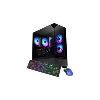 iBUYPOWER – Element SE Gaming Desktop PC – Intel Core i5 14400F, NVIDIA GeForce RTX 5060 8GB, 16GB DDR5 RGB,1TB NVMe – Black
