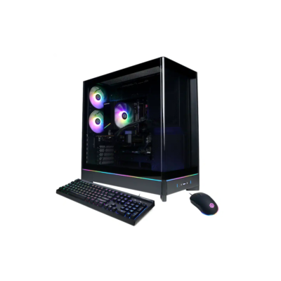 CyberPowerPC – Gaming Desktop – Intel Core i9-14900F – NVIDIA GeForce RTX 5070 12GB – 32GB DDR5 – 1TB PCIe 4.0 SSD – Black