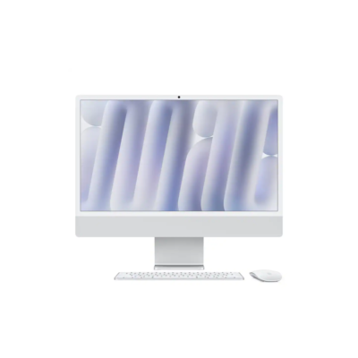 Apple – iMac 24-inch All-in-One – M4 chip – Built for Apple Intelligence – 8 Core CPU – 8 Core GPU – 16GB Memory – 256GB SSD – Silver
