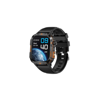 Supersonic® XPLORE EDGE with 2-In. Color Touch Screen, Bluetooth®, Heart Rate/Blood Pressure/Blood Oxygen/Sleep/Activity, and IP67 Water-Resistant