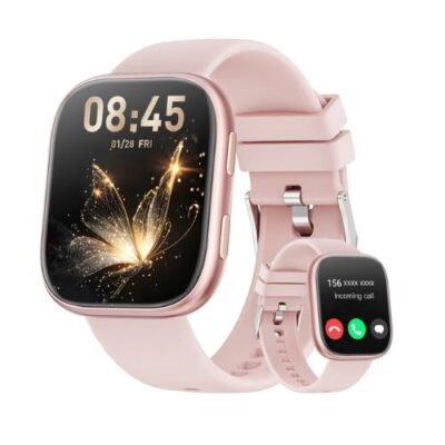 Smart Watch Fits for Android & iPhone, 1.85 inch Fitness Tracker