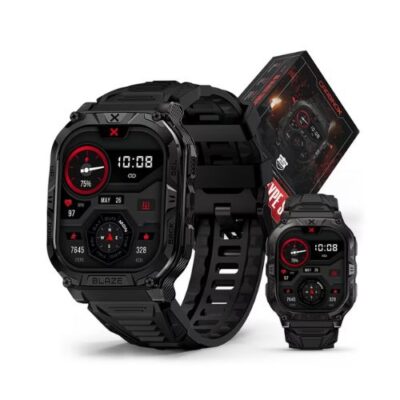 Carbinox Blaze Smartwatch with GPS, Waterproof IP69K, Rugged Fitness Tracker